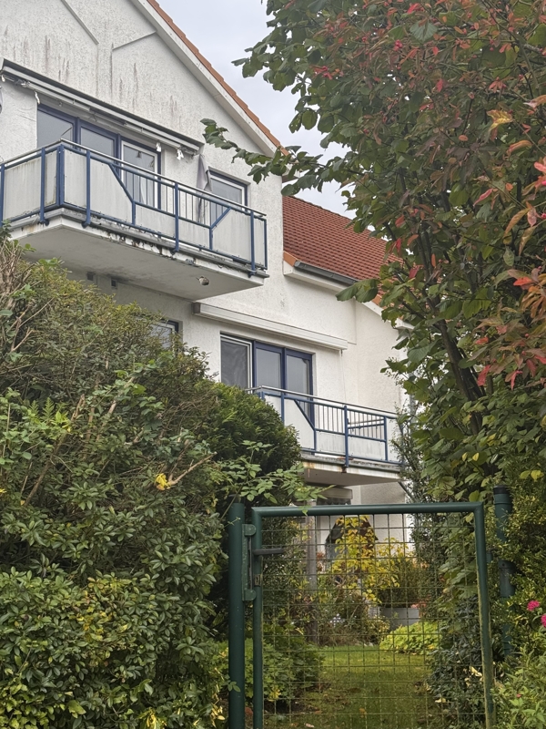 Blick auf den Balkon Etagenwohnung Bad Segeberg