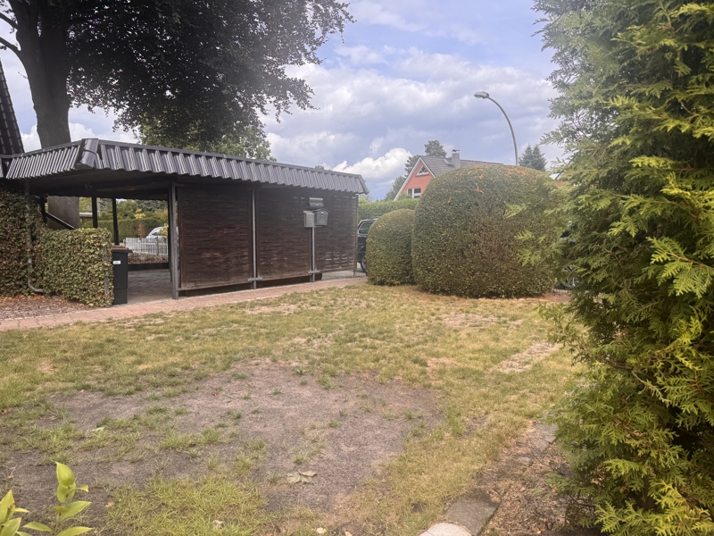 Garten Carport Bungalow Rellingen