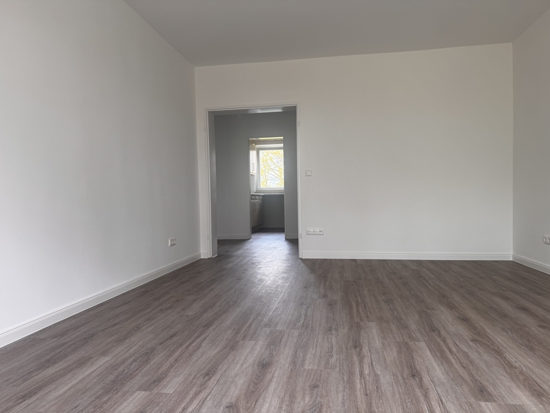 Wohnzimmer Blick Flur Erdgeschosswohnung Rellingen
