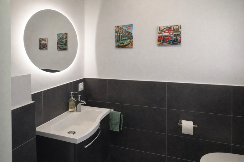 G�ste-WC Doppelhaush�lfte Prisdorf