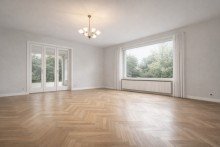 Wohnzimmer visualisiert Charakterstarkes Anwesen auf gro�z�gigem Grundst�ck in Pinnebergs Toplage