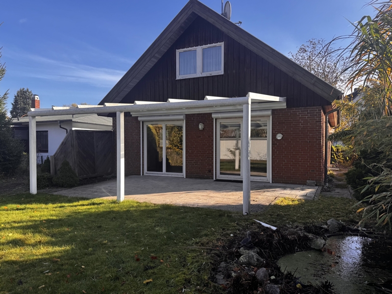 �berdachte Terrasse Einfamilienhaus Rellingen